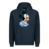 Navy baby micke  mouse Premium Hoodie - linhVisuals