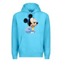 Ocean Blue baby micke  mouse Premium Hoodie - linhVisuals