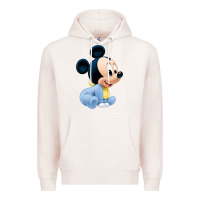 Pale Pink baby micke  mouse Premium Hoodie - linhVisuals