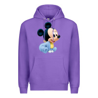 Purple baby micke  mouse Premium Hoodie - linhVisuals