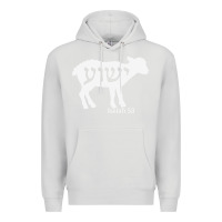 Dove Grey isaiah 53 lamb yeshua jesus t shirt Premium Hoodie - linhVisuals