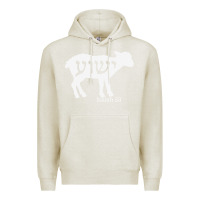 Oatmeal Heather isaiah 53 lamb yeshua jesus t shirt Premium Hoodie - linhVisuals