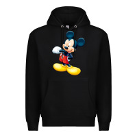 Black micke mouse Premium Hoodie - linhVisuals