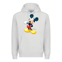 Dove Grey micke mouse Premium Hoodie - linhVisuals