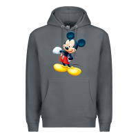 Rock micke mouse Premium Hoodie - linhVisuals