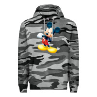 Slate Camo micke mouse Premium Hoodie - linhVisuals