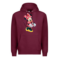 Burgundy minni mouse Premium Hoodie - linhVisuals