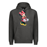 Charcoal Heather minni mouse Premium Hoodie - linhVisuals