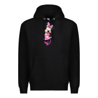 Black minni mouse Premium Hoodie - linhVisuals