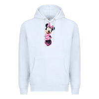 White minni mouse Premium Hoodie - linhVisuals