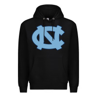 Black north carolina Premium Hoodie - linhVisuals