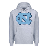 Heather Grey north carolina Premium Hoodie - linhVisuals