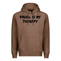 Chestnut padel is my therapy Premium Hoodie - linhVisuals