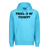 Ocean Blue padel is my therapy Premium Hoodie - linhVisuals