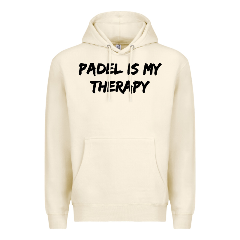 Padel Is My Therapy Premium Hoodie by linhVisuals | Teevron