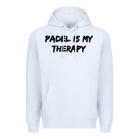 White padel is my therapy Premium Hoodie - linhVisuals