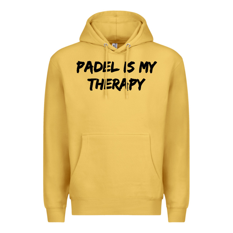 Padel Is My Therapy Premium Hoodie by linhVisuals | Teevron