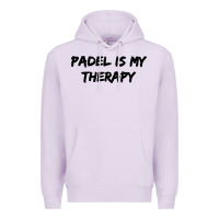 Lilac padel is my therapy Premium Hoodie - linhVisuals