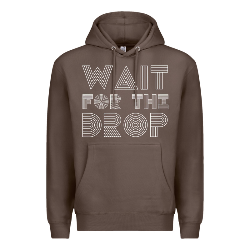 Retro Edm Wait For The Drop House Dj Trance Wash T Shirt Premium Hoodie by linhVisuals | Teevron