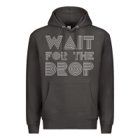 Retro Edm Wait For The Drop House Dj Trance Wash T Shirt Premium Hoodie | Teevron
