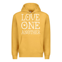 Mustard love one another jesus quote christian t shirt Premium Hoodie - linhVisuals