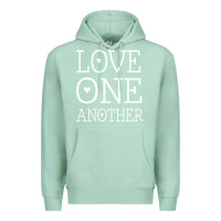 Seafoam love one another jesus quote christian t shirt Premium Hoodie - linhVisuals
