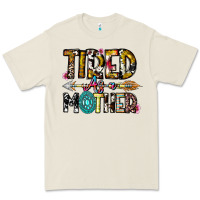 Bone Tired As a Mother Premium Tee - CowhideDigitalArt
