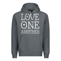 Rock love one another jesus quote christian t shirt Premium Hoodie - linhVisuals
