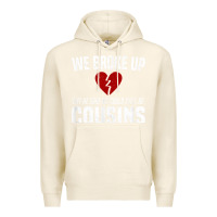 Tofu we broke up still cousins funny redneck break up gag joke t shirt Premium Hoodie - linhVisuals
