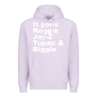 Lilac it goes reggie jay Premium Hoodie - linhVisuals