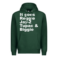Sports Green it goes reggie jay Premium Hoodie - linhVisuals