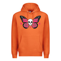 Carrot butterfly skull Premium Hoodie - linhVisuals