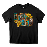 Black Western Blessed Heavy Core Tee - FaDigitalArtStudio