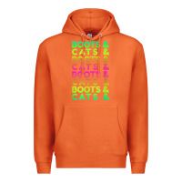 Carrot edm rave shirt  boots and cats gift Premium Hoodie - linhVisuals