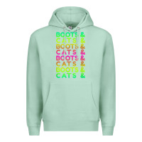 Seafoam edm rave shirt  boots and cats gift Premium Hoodie - linhVisuals