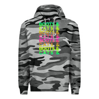Slate Camo edm rave shirt  boots and cats gift Premium Hoodie - linhVisuals