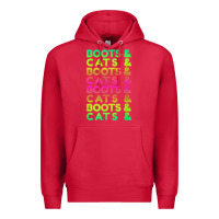 Cardinal edm rave shirt  boots and cats gift Premium Hoodie - linhVisuals