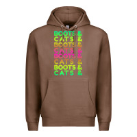 Chestnut edm rave shirt  boots and cats gift Premium Hoodie - linhVisuals