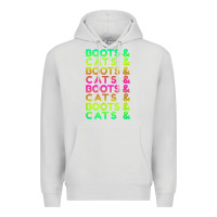 Edm Rave Shirt  Boots And Cats Gift Premium Hoodie | Teevron