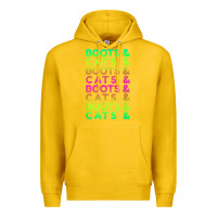 Lemon edm rave shirt  boots and cats gift Premium Hoodie - linhVisuals