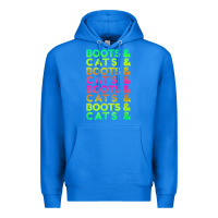 True Royal edm rave shirt  boots and cats gift Premium Hoodie - linhVisuals