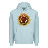Blue Mist sacred heart of jesus catholic devotion t shirt Premium Hoodie - linhVisuals