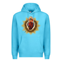 Ocean Blue sacred heart of jesus catholic devotion t shirt Premium Hoodie - linhVisuals