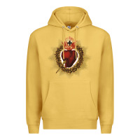 Antique Gold sacred heart of jesus catholic devotion t shirt Premium Hoodie - linhVisuals
