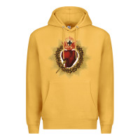 Mustard sacred heart of jesus catholic devotion t shirt Premium Hoodie - linhVisuals