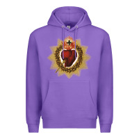 Purple sacred heart of jesus catholic devotion t shirt Premium Hoodie - linhVisuals