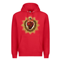 Red sacred heart of jesus catholic devotion t shirt Premium Hoodie - linhVisuals