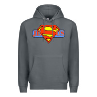 Rock tshirt my superhero is jesus, faith love god shirt t shirt Premium Hoodie - linhVisuals