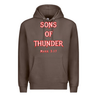 Coffee sons of thunder zebedee james and john mark 317 bible t shirt Premium Hoodie - linhVisuals