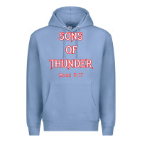 Colony Blue sons of thunder zebedee james and john mark 317 bible t shirt Premium Hoodie - linhVisuals